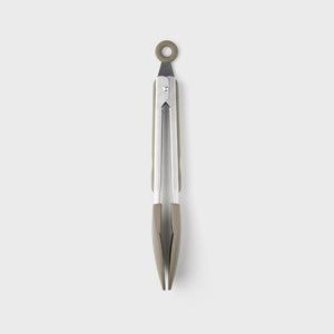 Taylor's Eye Witness Stainless Steel & Silicone Tongs, Grey, 23cm/9in - KITCHEN HAND TOOLS - Beattys of Loughrea