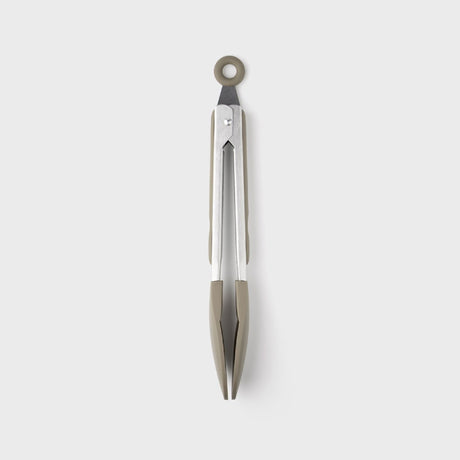 Taylor's Eye Witness Stainless Steel & Silicone Tongs, Grey, 23cm/9in - KITCHEN HAND TOOLS - Beattys of Loughrea
