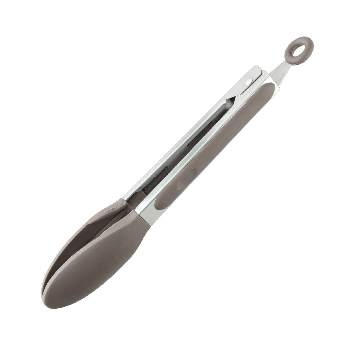 Taylor's Eye Witness Stainless Steel & Silicone Tongs, Grey, 23cm/9in - KITCHEN HAND TOOLS - Beattys of Loughrea