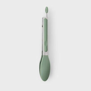 Taylor's Eye Witness Stainless Steel & Silicone Tongs, Sage, 23cm/9in