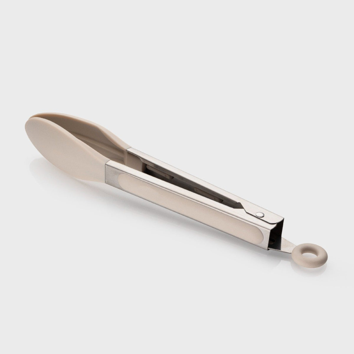 Taylor's Eye Witness Stainless Steel & Silicone Tongs, Oyster, 23cm/9in