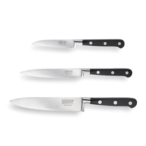 Sabatier Professional 3-Piece Starter Set – Paring, Utility & 6in Chef's Knife
