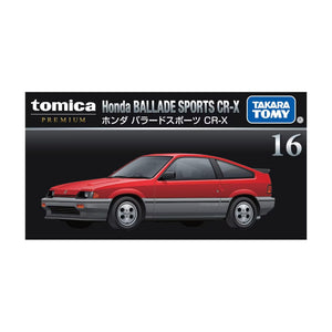 Tomica Premium 16 Honda Ballade Sports CR-X - CARS/GARAGE/TRAINS - Beattys of Loughrea