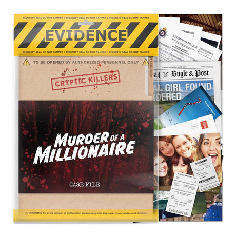 Cryptic Killers: Murder of a Millionaire - CARS/GARAGE/TRAINS - Beattys of Loughrea