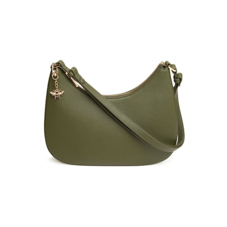 Alice Wheeler Olive - Ascot Cross Body Bag - HANDBAGS, MANBAGS, SHOPPING BAGS - Beattys of Loughrea