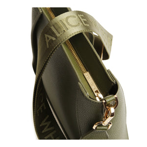 Alice Wheeler Olive - Kensington Cross Body Bag - HANDBAGS, MANBAGS, SHOPPING BAGS - Beattys of Loughrea