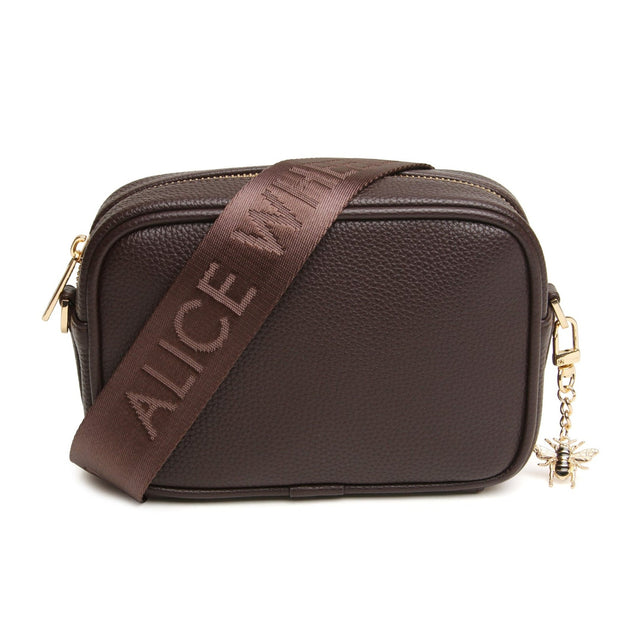 Alice Wheeler Chocolate - Mini Soho Cross Body Bag
