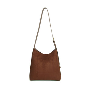 Alice Wheeler Chocolate - Kensington Hobo - HANDBAGS, MANBAGS, SHOPPING BAGS - Beattys of Loughrea