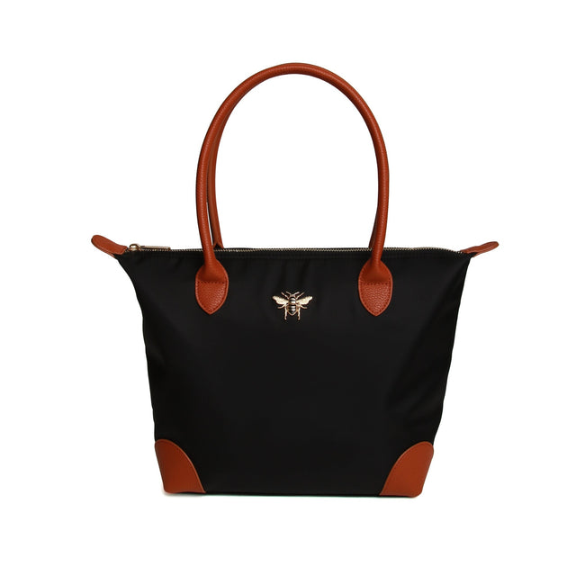 Alice Wheeler Black - Shoreditch Large Tote Bag