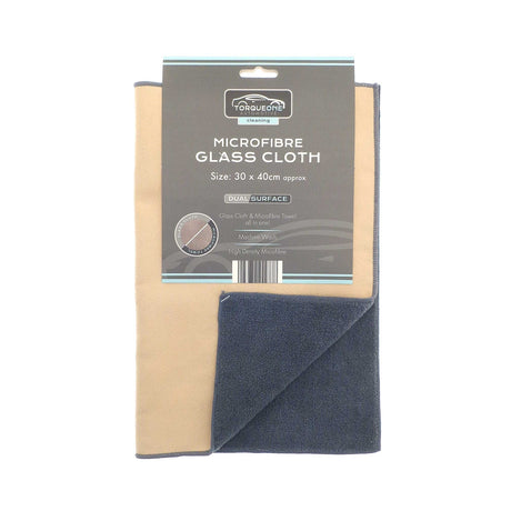 Dual-Surface Microfibre Glass Cloth 30 x 40cm - CLEANING - TEA TOWEL/DISHCLOTH - Beattys of Loughrea