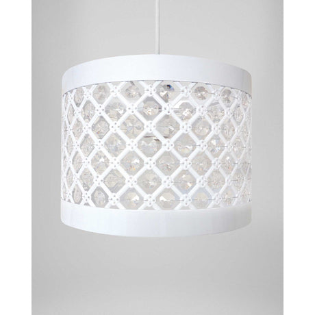 Moda Easy-Fit Ceiling Light Shade 24cm – White - SHADES - Beattys of Loughrea
