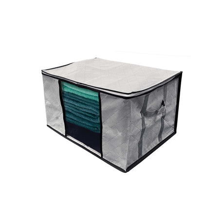 Storage Bag with Reinforced Handles 60 x 40 x 35cm – Grey - PVC STORAGE - TRUNK, LGE BOX , CART - Beattys of Loughrea