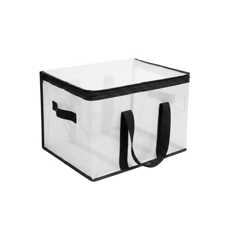 Clear Storage Bag with Reinforced Handles 40 x 30 x 25cm - PVC STORAGE - TRUNK, LGE BOX , CART - Beattys of Loughrea