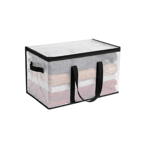 Clear Storage Bag with Reinforced Handles 52 x 30 x 30cm - PVC STORAGE - TRUNK, LGE BOX , CART - Beattys of Loughrea