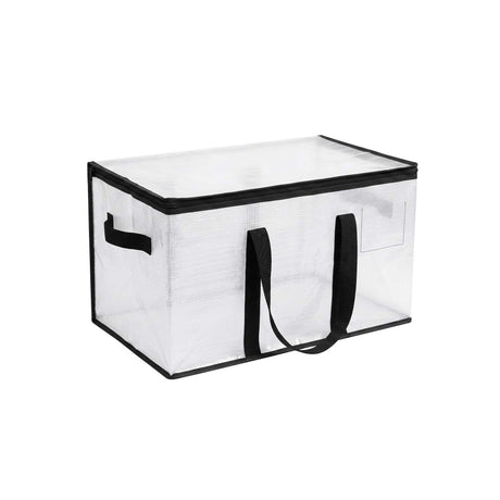 Clear Storage Bag with Reinforced Handles 52 x 30 x 30cm - PVC STORAGE - TRUNK, LGE BOX , CART - Beattys of Loughrea