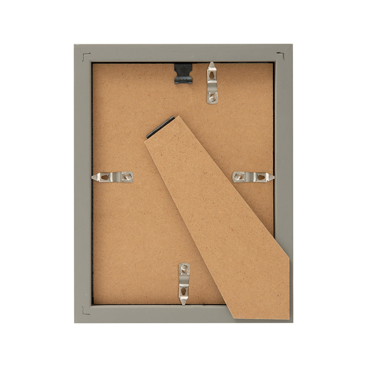 Kenro Senator Grey Wood Photo Frame, 8x10in with 8x6in Mat