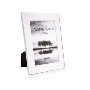 Kenro Avenue White Photo Frame, 9x7in with 7x5in Mat
