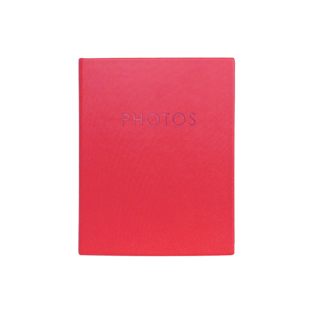 Kenro Kington Minimax Photo Album, Red, 100 6x4in Photos