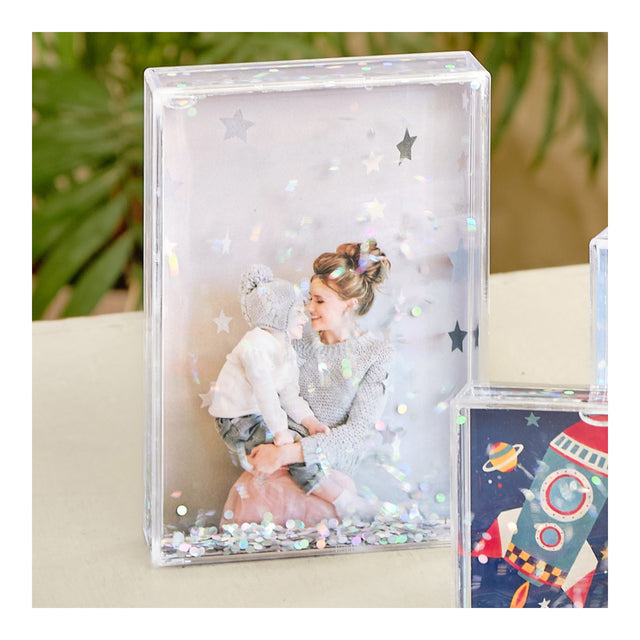 Kenro Acrylic Shake Photo Frame, 6x4in / 10x15cm