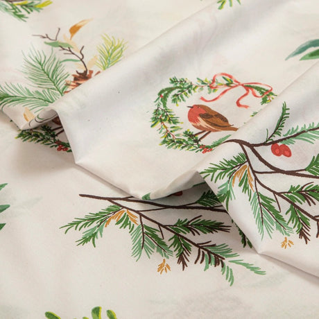 Evergreen Bows Duvet Cover Set, Multi - Single - DUVET COVERS - Beattys of Loughrea