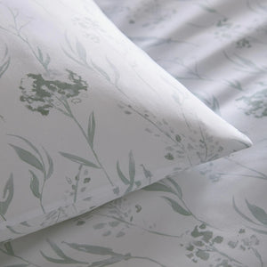 WILDFLOWER DUVET SET SAGE DOUBLE PWILD2D