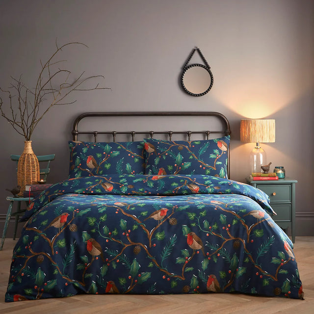DALBY DUVET SET NAVY DOUBLE PDALD2K