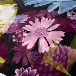 Elena Duvet Set, Black &amp; Green - Double - DUVET COVERS - Beattys of Loughrea