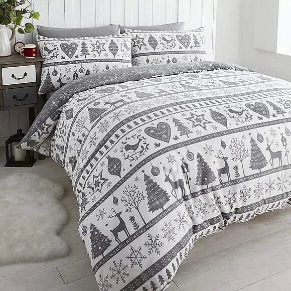 NOEL DUVET SET GREY KING PNOED3L