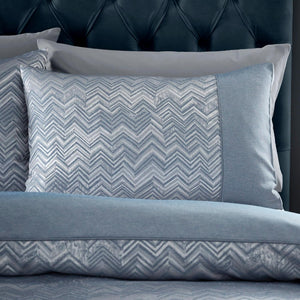 ANTIBES DUVET SET BLUE SUPER KING PANTD4C
