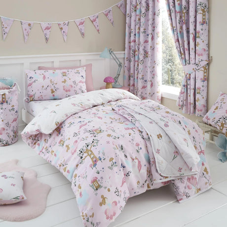 Happy Linen Co. Enchanted Forest Kids Single Duvet Set - DUVET COVERS - Beattys of Loughrea