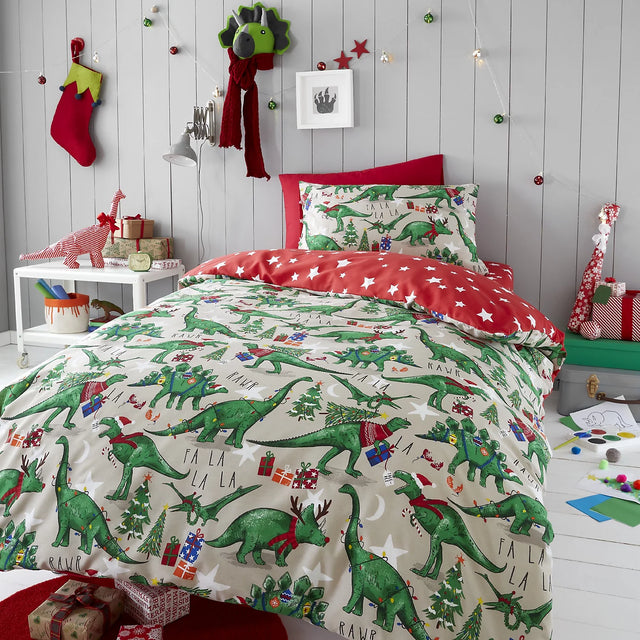 FESTIVE DINO SB DUVET SET