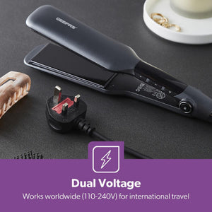 DIGITAL THERMO-CERAMIC HAIR STRAIGHTENER WI