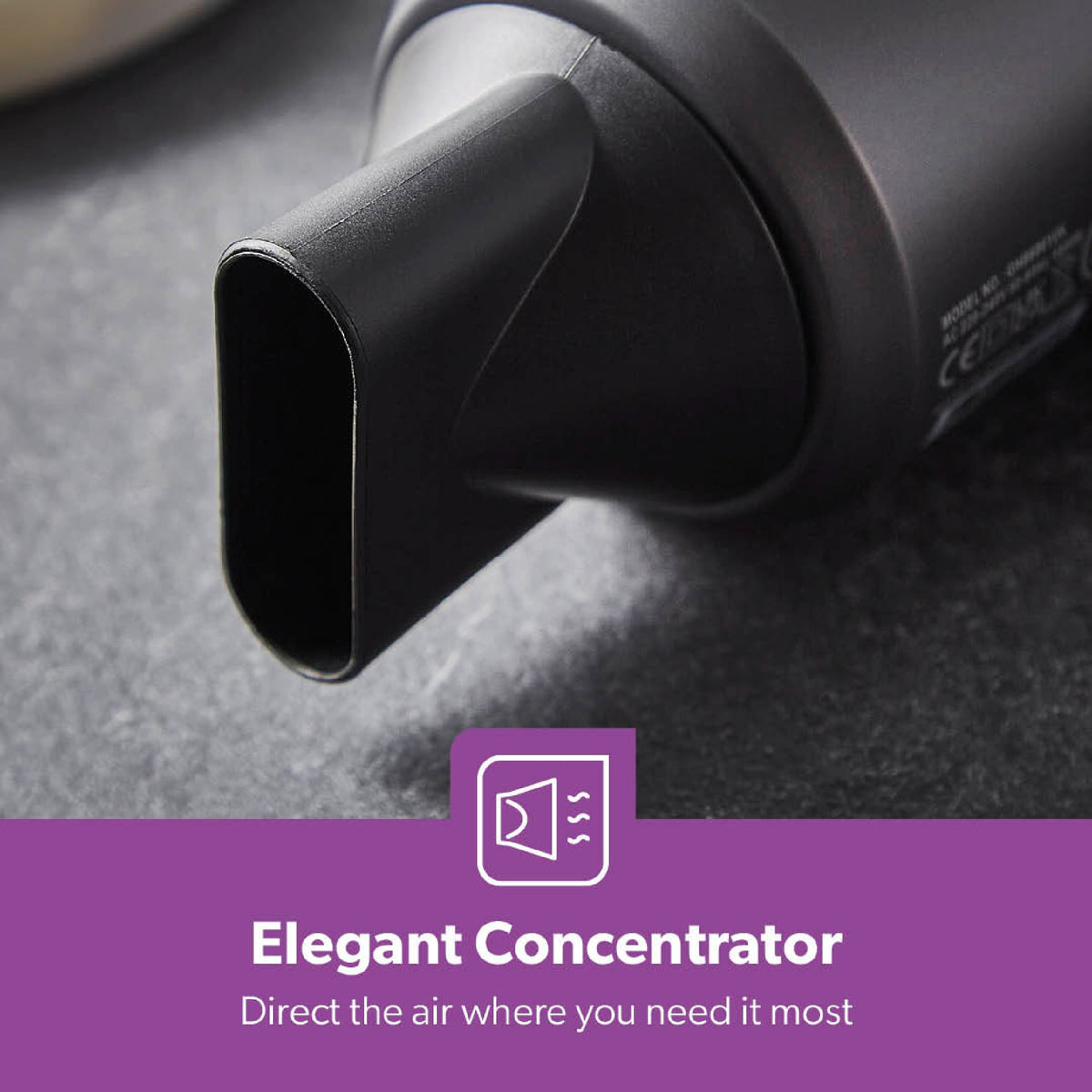 HAIR DRYER 2 SPEED COOL SHOT 1800W WI