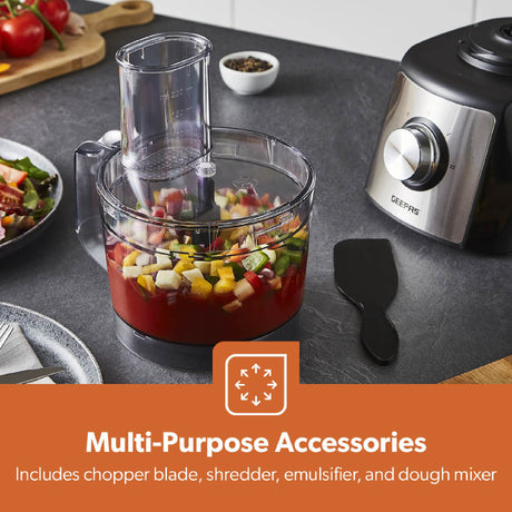 FOOD PROCESSOR 2 SPEED 1.5L 1200W WI