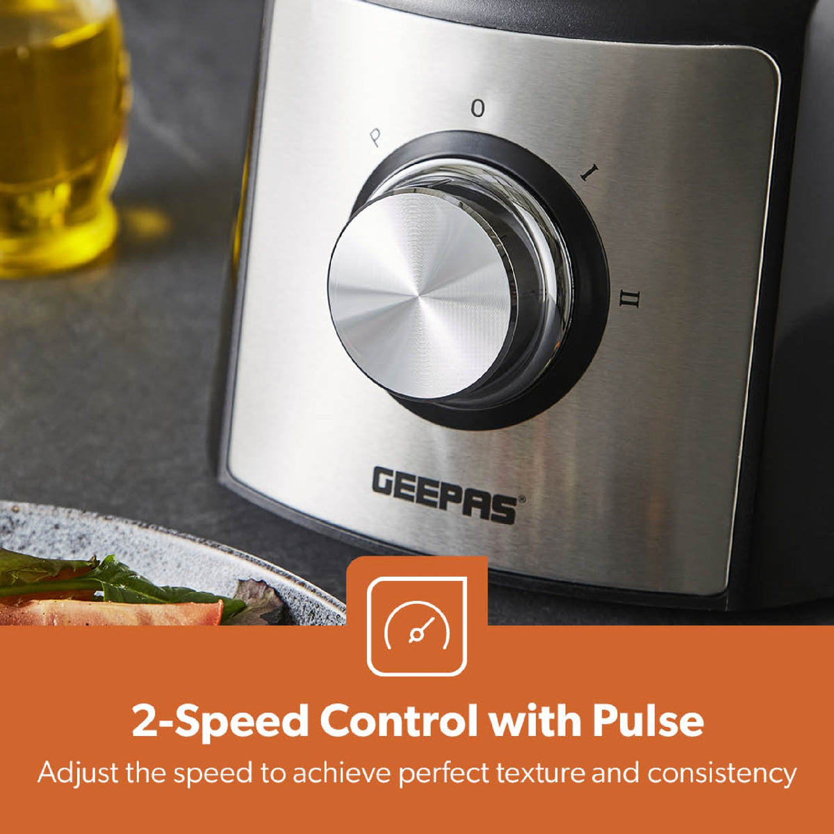 Geepas Food Processor, 2 Speed, 1200W - FOOD PROCESSORS - Beattys of Loughrea