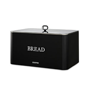 RETROVIVE BREAD BIN WITH LID 13L BLACK WI