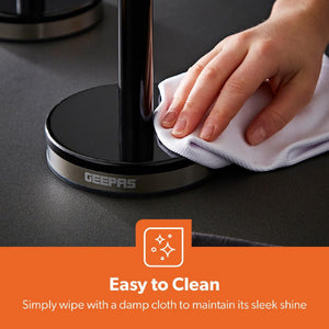 RETROVIVE MUG TREE & TOWEL POLE BLACK WI