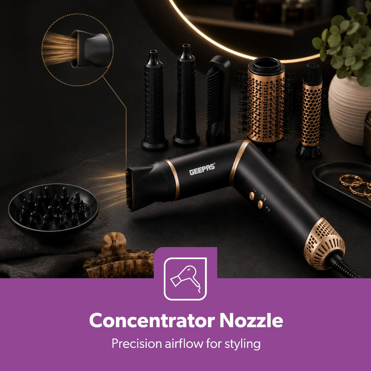 7-IN-1 HAIR STYLER 3 HEAT 2 SPEED 1500W WI