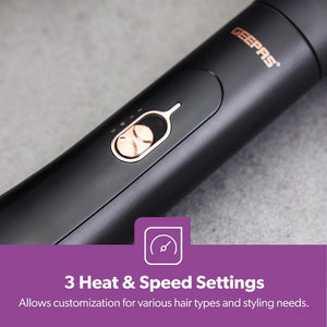 3-IN-1 CERAMIC HAIR STYLER COMB 1200W WI