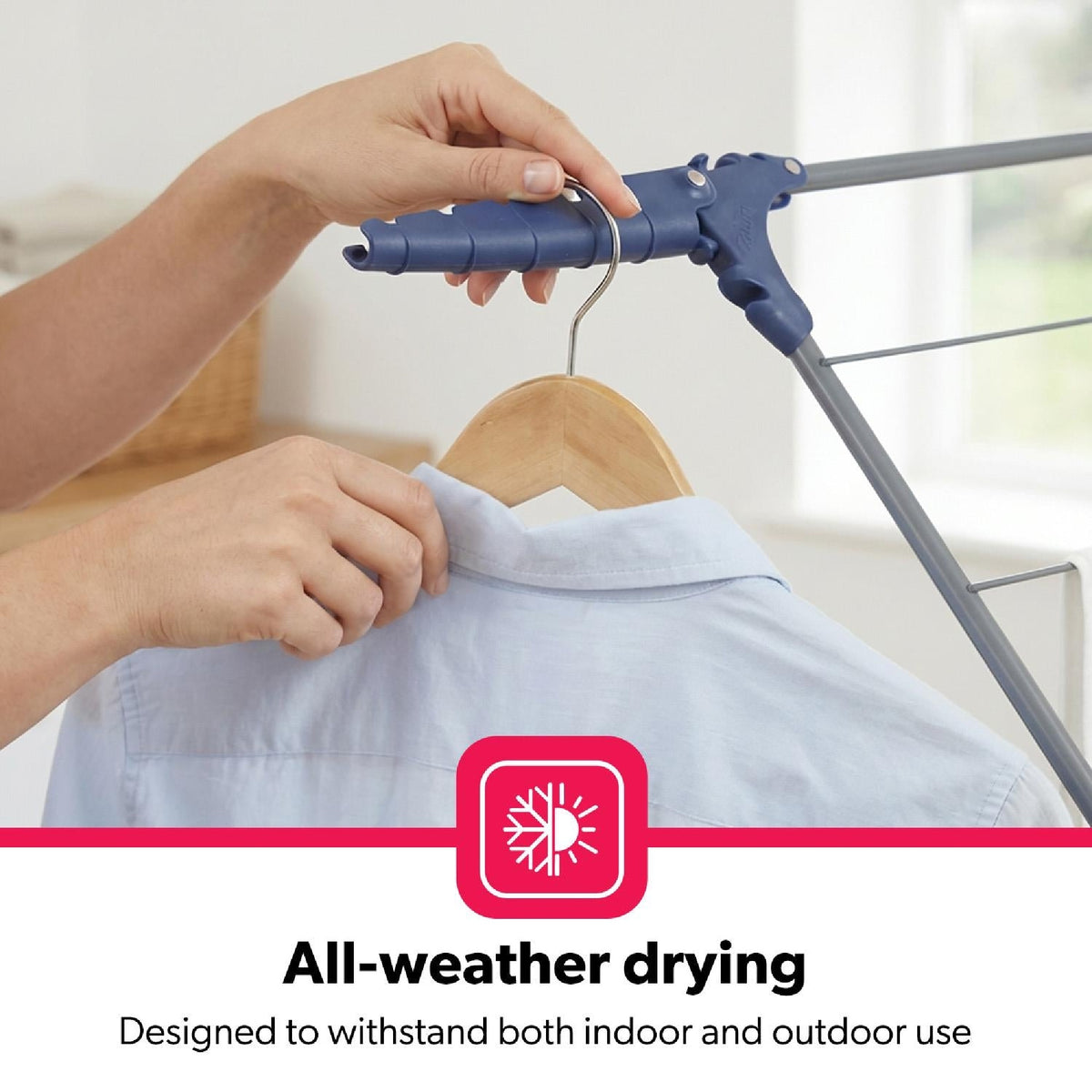 3-TIER CLOTHES DRYER 63X44X139CM WI