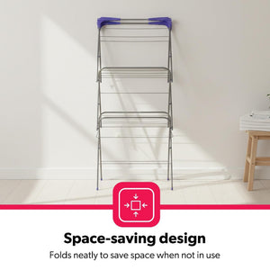 3-TIER CLOTHES DRYER 63X44X139CM WI