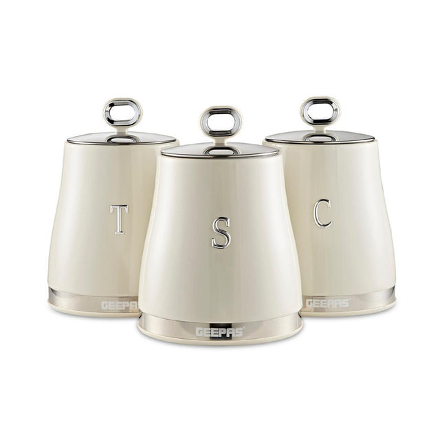 RETROVIVE CANISTER SET 3PC 1.4L CREAM WI