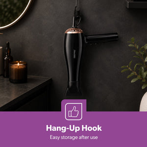 HAIR DRYER 3 HEAT 2 SPEED 2000W WI