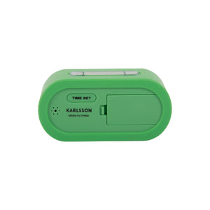Karlsson Gummy Alarm Clock - Bright Green