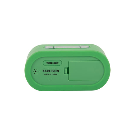 Karlsson Gummy Alarm Clock - Bright Green - CLOCK RADIO / DIGITAL CLOCKS - Beattys of Loughrea