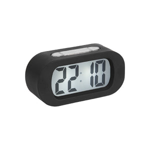 Karlsson Gummy Alarm Clock - Black