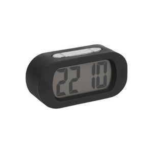 Karlsson Gummy Alarm Clock - Black