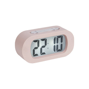 Karlsson Gummy Alarm Clock - Light Pink