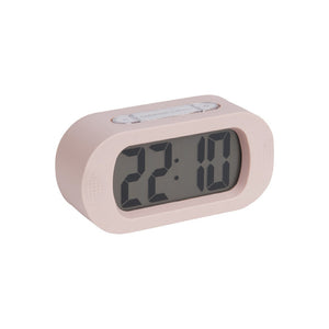 Karlsson Gummy Alarm Clock - Light Pink