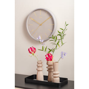 Karlsson Belle Numbers Wall Clock - Warm Grey